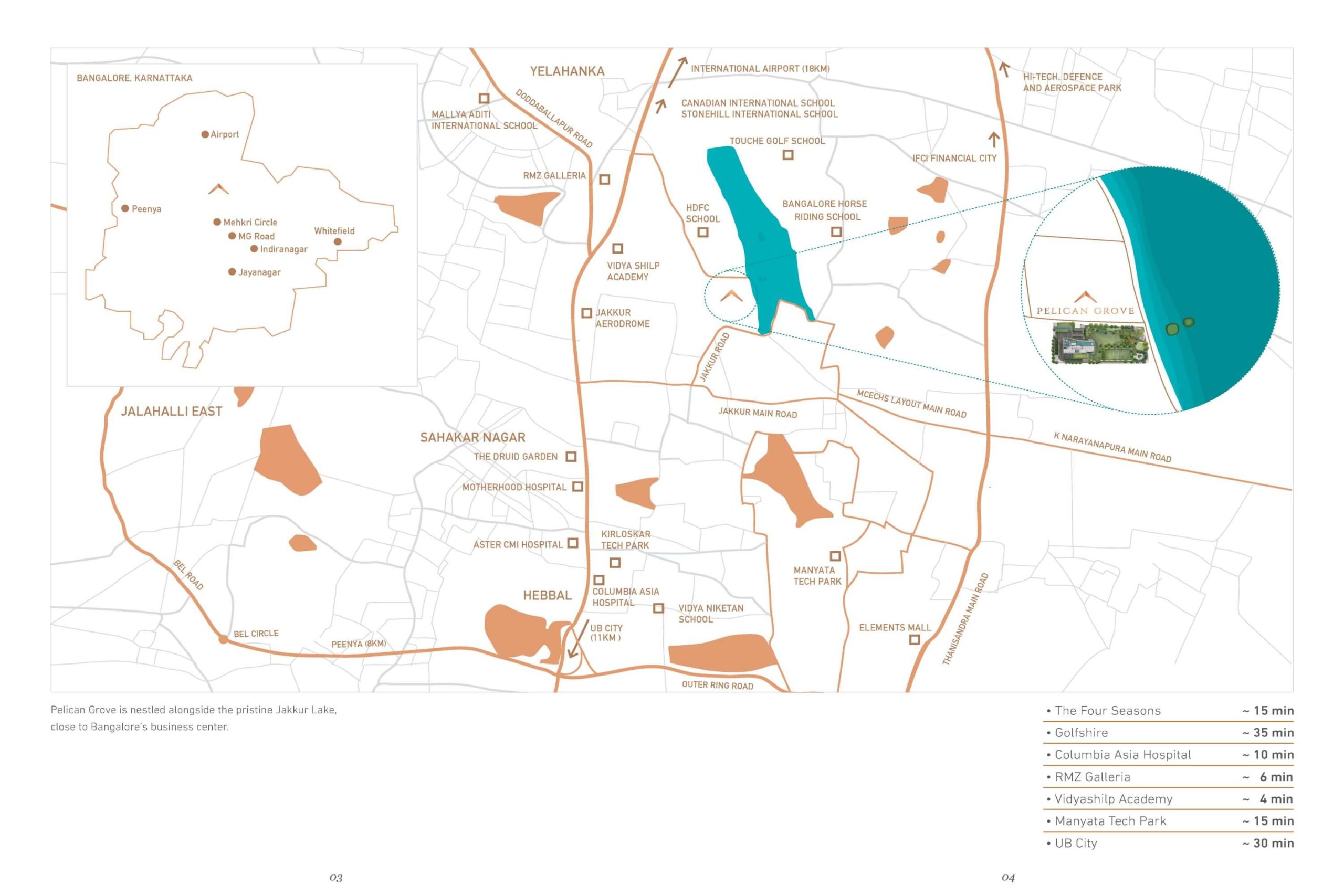 MAIA Pelican Grove Jakkur Location Map MAIA Pelican Grove Jakkur Location Map